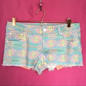 Celebrity Pink Shorts - Celebrity Pink Colored Denim Short Celebrity Pink Shorts - Celebrity Pink Colored Denim Short